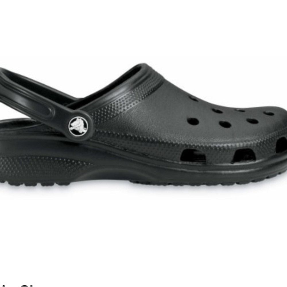 Crocs and it is in good condition and straight Outta the box